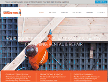 Tablet Screenshot of calservicetool.com